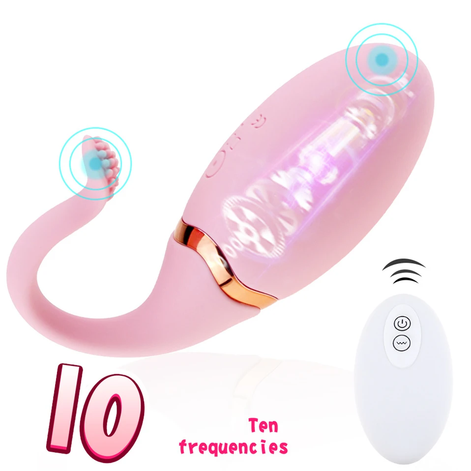 Sex-Toys-for-Woman-10-Speed-USB-Charging-Wireless-Remote-Control-Fish-Tail-Jump-Egg-Vibrator (1)