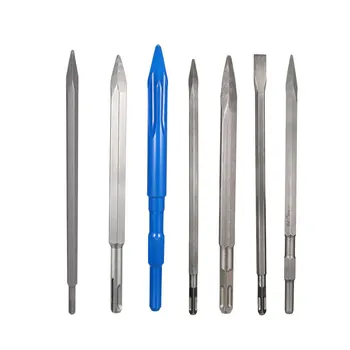 

uxcell Flat Chisel 21mm Four Hollow Square Shank Masonry Drill Bit for Electric Jack Hammer Concrete Breaker Tool