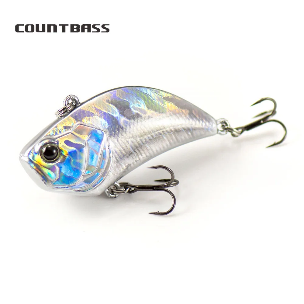 1pc Countbass 55mm 13.5g Vibe Lure Rattling Hard Body Fishing Baits Vibration Lures Lipless