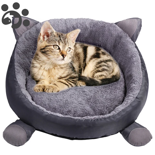 $US $9.97  Pet Fluffy Cat Bed for Cats Small Dogs Soft Cat Sofa Bed House Dog Pet House for Puppy Couch Bed So