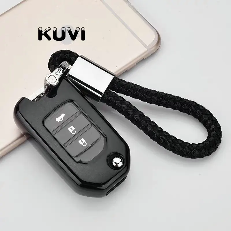 ТПУ чехол для ключей защитный чехол для Honda Civic CR-V HR-V Accord jade Crider Odyssey- дистанционная защита