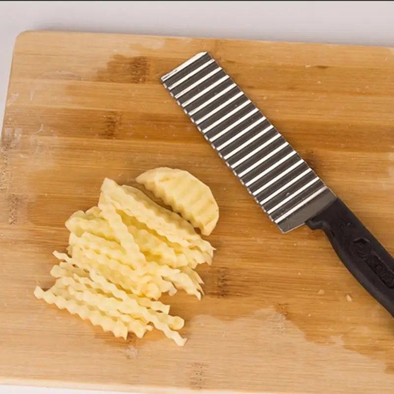Машинка для чистки картофеля из нержавеющей стали кухонные принадлежности легкая зубная пластина для нарезки банана фруктовый картофельный нож