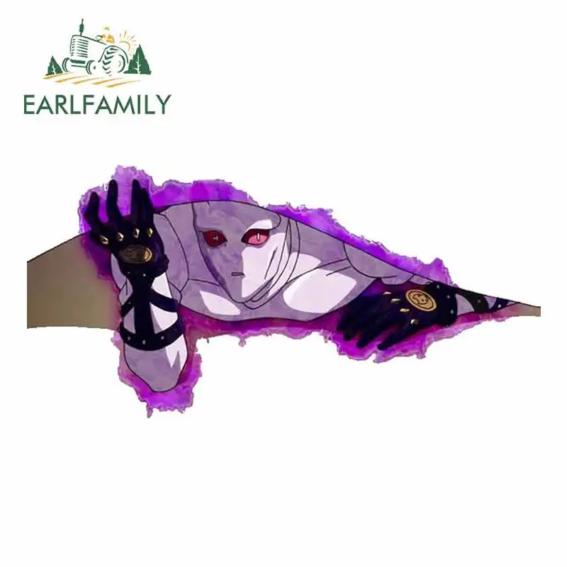 EARLFAMILY 13 см x 6 7 для Jojos невероятные приключения Killer Queen Автомобильная наклейка на
