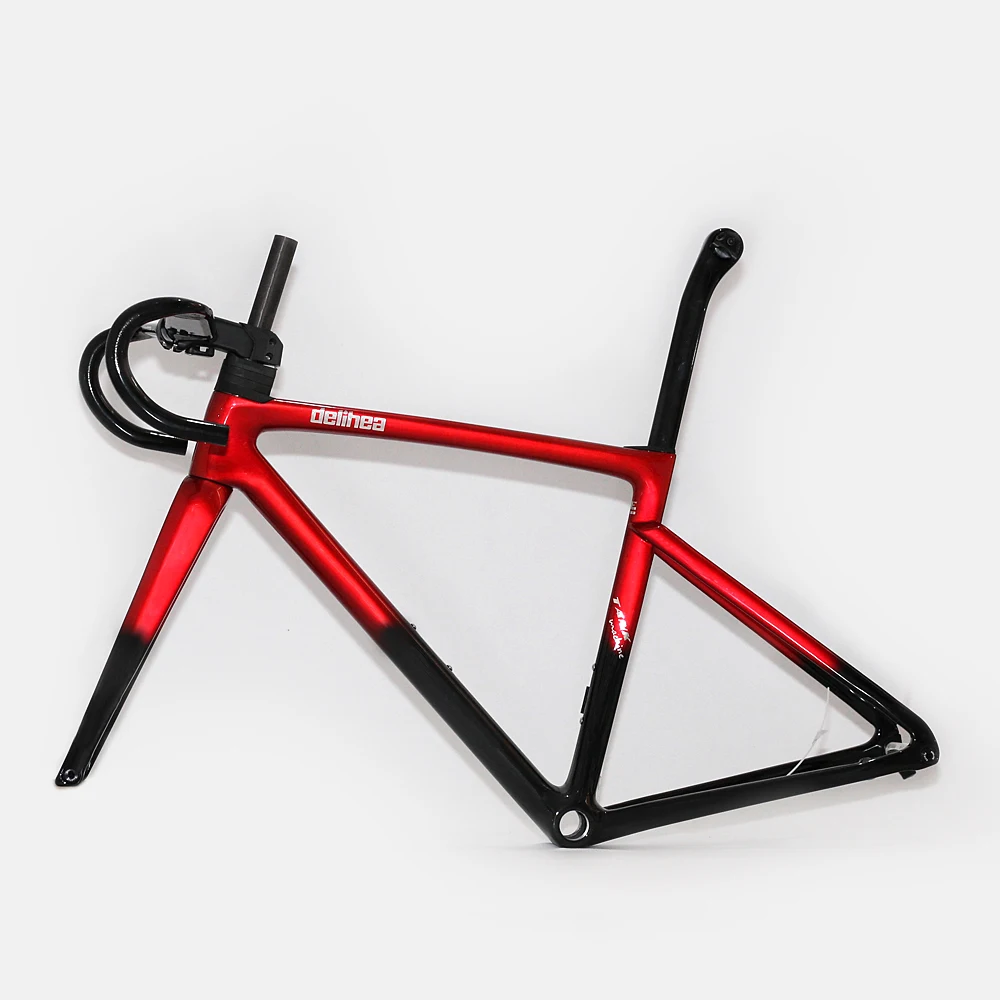 delihea カーボン　グラベル　フレームセット delihea カーボングラベルフレームセット
