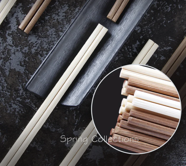 100pcs/lot L24cm High Quality Disposable Chinese Bamboo Chopsticks Individually paper packaged