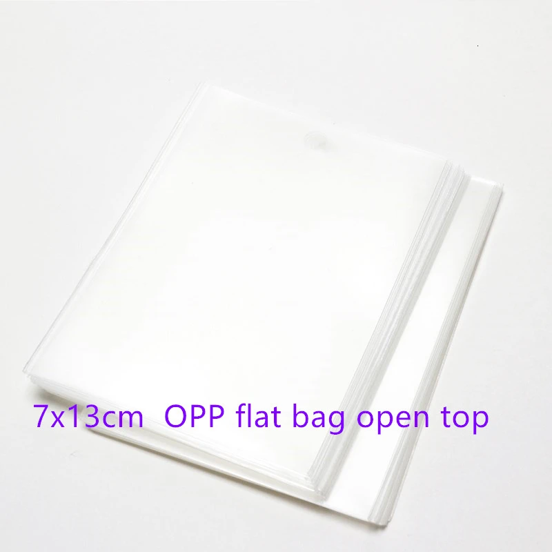 Пакеты для хранения конфет инструменты прозрачный пластик 400 шт./лот 7x13 см Опп