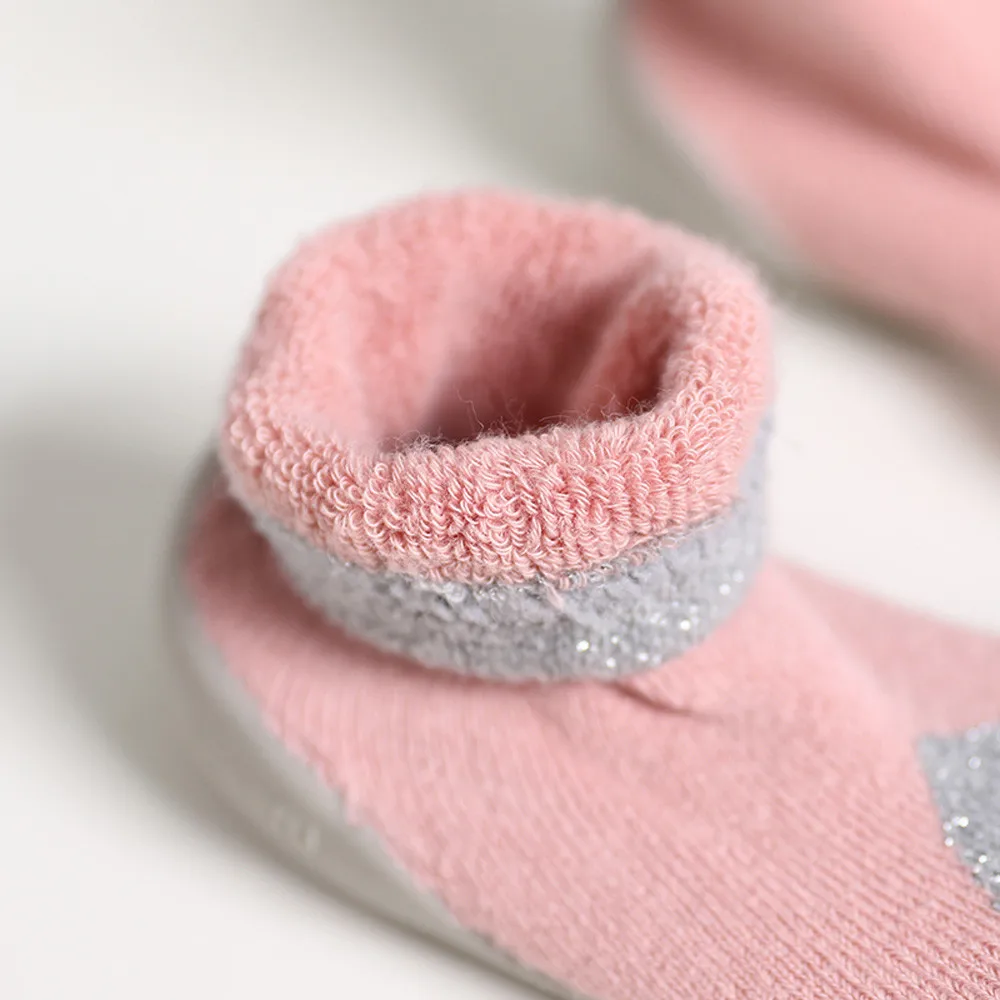 Обувь для новорожденных носки для малышей нескользящие носки с мягкой подошвой на резиновой подошве для маленьких мальчиков и девочек Scarpe Neonata обувь для новорожденных
