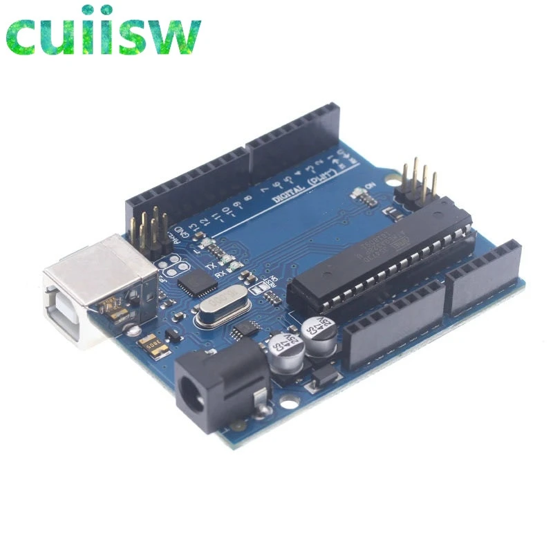 Макетная плата UNO R3 для arduino MEGA328P ATMEGA16U2 + кабели 1 шт.|uno r3 atmega328p|uno r3uno uno |