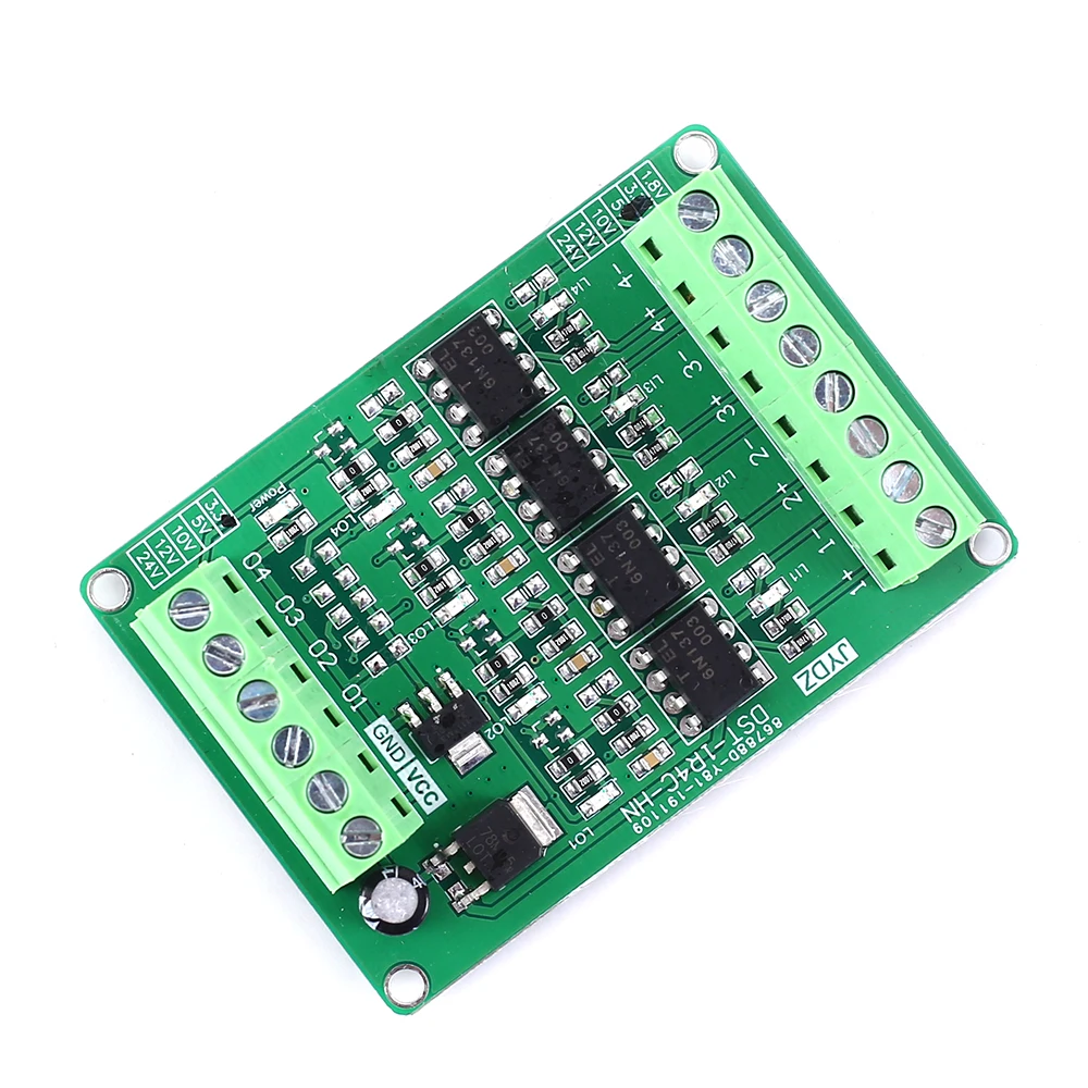 4Bit изолятор оптопары 6N137 кодировщик счетчик 3 V до преобразователь сигнала PLC