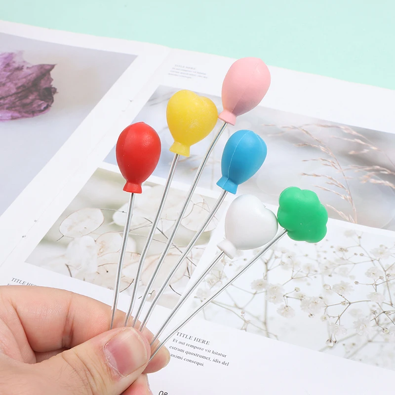 6Pcs/set Creative New 1:12 Dollhouse Miniature Colorful Balloon Micro Landscape Accesories Kids Toys Gift