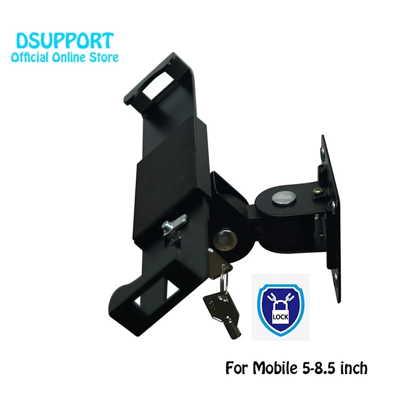 Wall mounted Anti-thief for inch Mobile holder variety-size