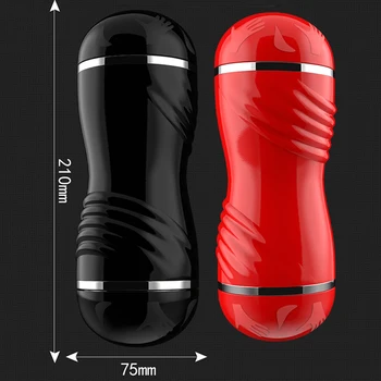 Silicone Sex Toys For Men Couples Masturbator Cup Artificial Male Adult Erotic Vagina Pussy Exercise Devices Vibrator Products 6