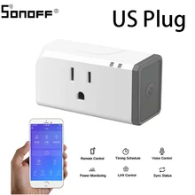 Itead sonoff s31 lite eua inteligente wifi tomada interruptor de controle remoto wi fi inteligente interruptor funciona com alexa google assistente casa
