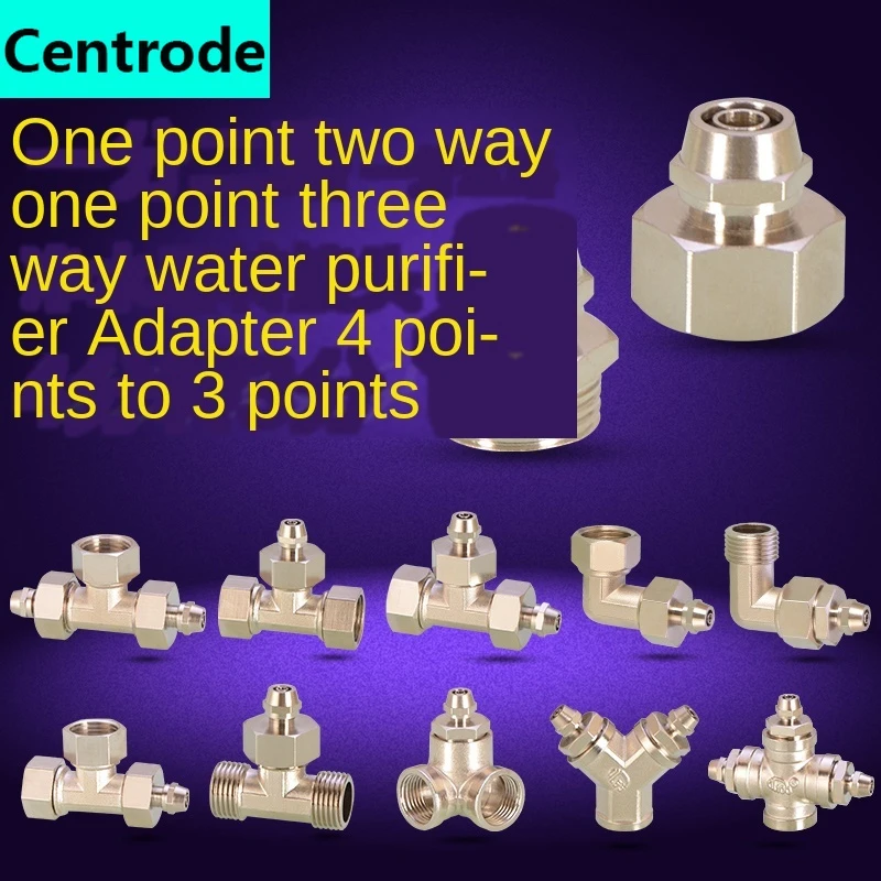 Accesorios de cobre de unión de tubería de agua, de Tubería de 1/