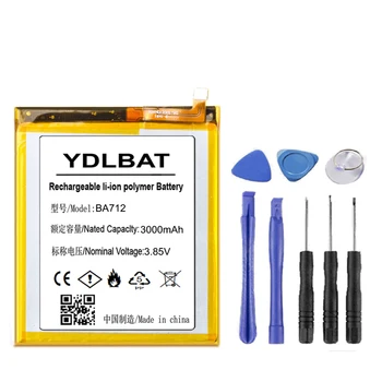 3000mAh BA712 Battery for MEIZU M6s Meilan S6 Mblu S6 M712H M712c, M712M, M712Q, M712Q-B Batteries+toolkit