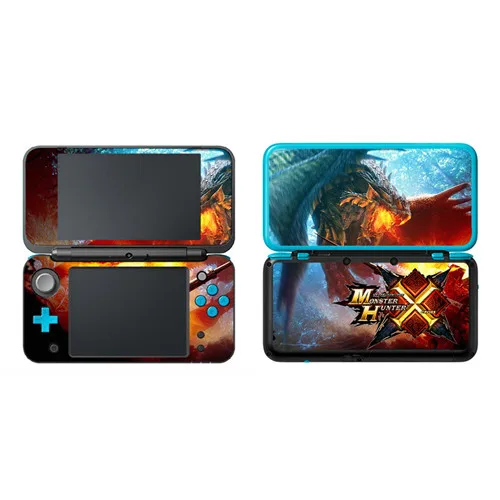 2DSLL0046 Monster Hunter виниловая наклейка на кожу для нового 2DS LL XL наклейка на кожу для nintendo 2DSLL виниловая Защитная Наклейка - Цвет: 2DSLL0046