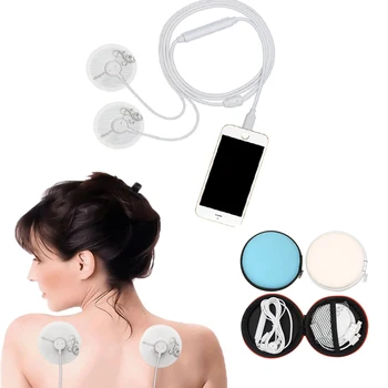 

Creative Mobile Phone Line Control Portable Cervical Massager Intelligent Mini Multi-function Small Back Head Full Body Massager