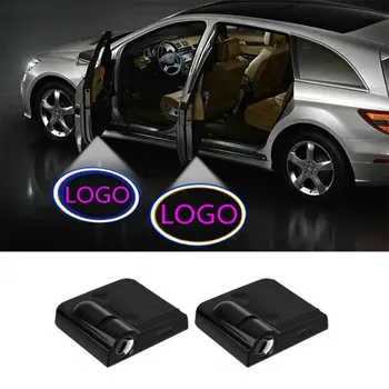 

2pcs For MG 3 MG 6 GS GT HS MG6 MG3 ZS EV CS Concept TF LE500 Led Car Door Welcome Light Projector Logo Ghost shadow Laser Light