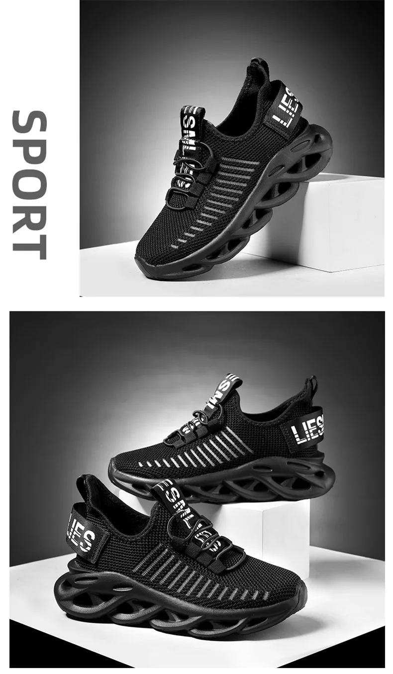 extra wide children's shoes Fashion Sneakers for Kids Boys 2021 Girls Boys School Running Shoes Breathable Kids Sport Shoes Tenis Winter Lace Up 5-15 Years children's shoes for sale