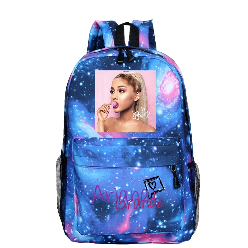 Школьные ранцы Ariana Grande для девочек-подростков маленькие дорожные рюкзаки с