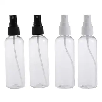 

4pcs Spray Bottle Mist Atomizer Bottles Plastic Transparent Refillable Empty Travel Bottle Cosmetic Make Up Spray Bottles