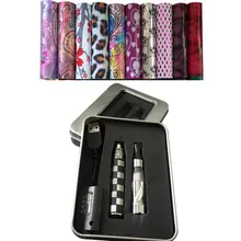 Горячая EGO-CE4 классический эго набор электронных сигарет whith CE4 атомайзер железная коробка Подарочная коробка K трубка резьба