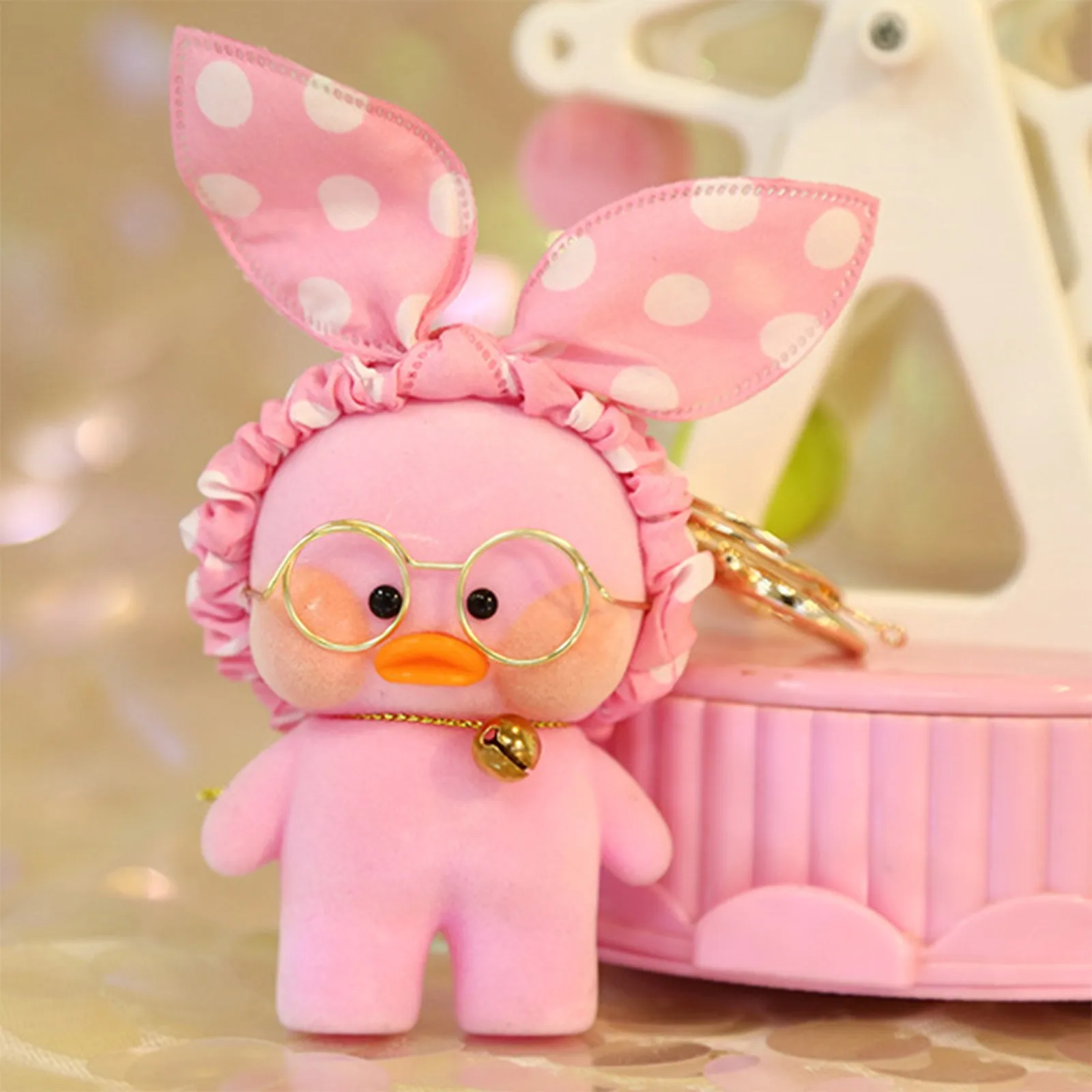 10 см Kawaii Flifan Утка Мягкая искусственная утка Lalafanfan набивные куклы Животные