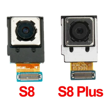 

10PCS/LOT Back Camera Lens For Samsung Galaxy S8 G950F G950FD S8 Plus G955F G955FD Rear Big Main Back Camera Flex Cable Parts