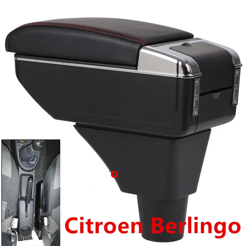 Для Citroen Berlingo подлокотник коробка usb интерфейс