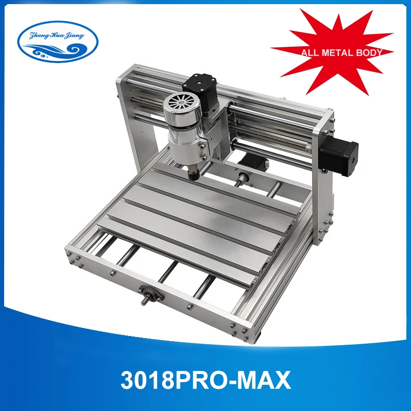 CNC 3018pro-Metal With ER11 GRBL control with 200W Spindle,3 Axis pcb Milling machine,Diy Wood Router support laser engraving