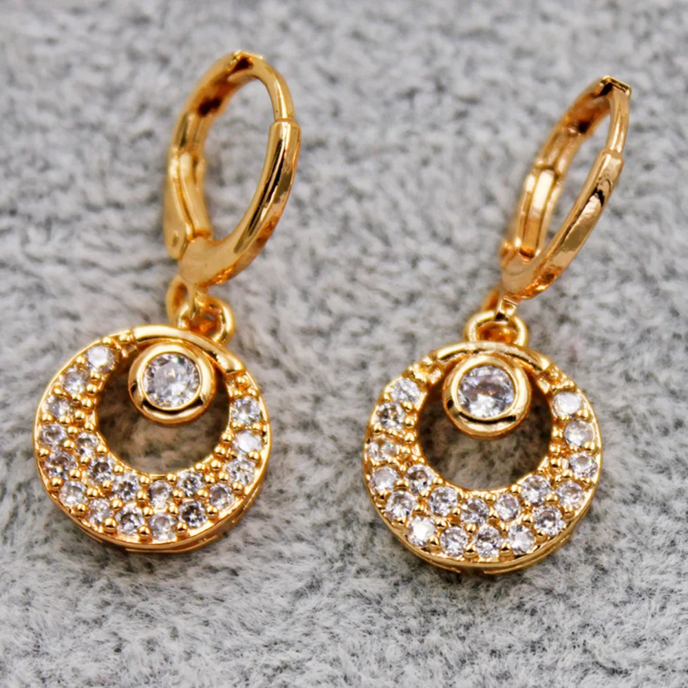 

New Bohemian Dangle Drop Earrings for Women's earrings waterdrop white stone Earrings Trendy Jewelry for Party Wedding Gift