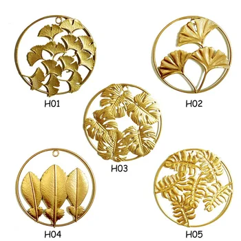 

Light Luxury Golden Three-dimensional Leaf Wall Hanging Background Wall Iron Decorative Painting High-grade Household Items