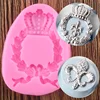 3D Crown Silicone Mold Baby Birthday Cake Decorating Tools Cake Baking Fondant Molds Candy Clay Chocolate Gumpaste Moulds ► Photo 1/6