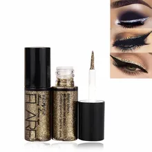 1 шт., профессиональный макияж, серебристо-золотой цвет, жидкая блестящая подводка для глаз, Новые блестящие подводки для глаз для женщин, пигмент для глаз, корейская косметика