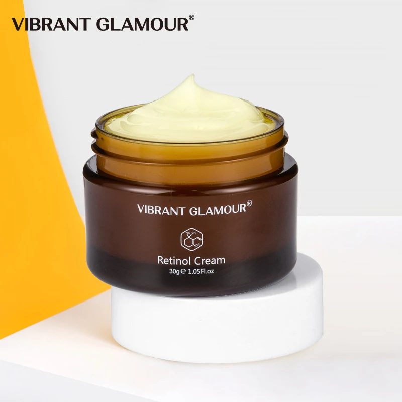 Крем для лица с ретинолом VIBRANT GLAMOUR укрепляющая подтяжка омолаживающий удаляет