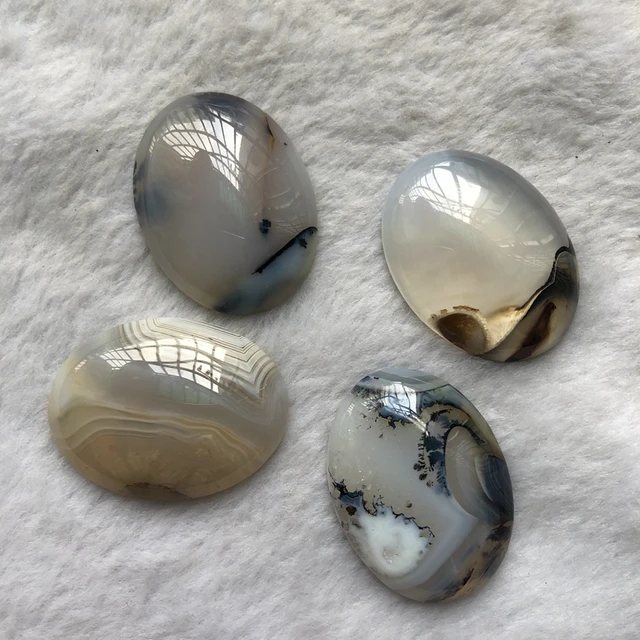 Madagascar Dendritic Agate Round 8mm