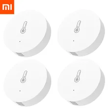 Xiaomi mijia датчик температуры и влажности Интеллектуальный умный датчик окружающей среды управление через приложение Mihome Zigbee соединение