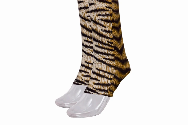 Dulzura осень зима женский комбинезон Тигр Леопардовый принт с открытыми плечами сексуальный колокольчик длинный рукав bodycon уличная одежда для тела