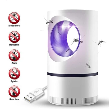 

UV LED Mosquito Killer Lamp USB Power Fly Insect Trap Bug Zapper Mosquito Killer Trap Lamp Electric Photocatalytic Repellent