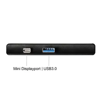 

HDMI & USB3.0 OTG & RJ45 Gigabit Ethernet to Mini Displayport DP & USB3.0 Adapter for Surface 4/5/6