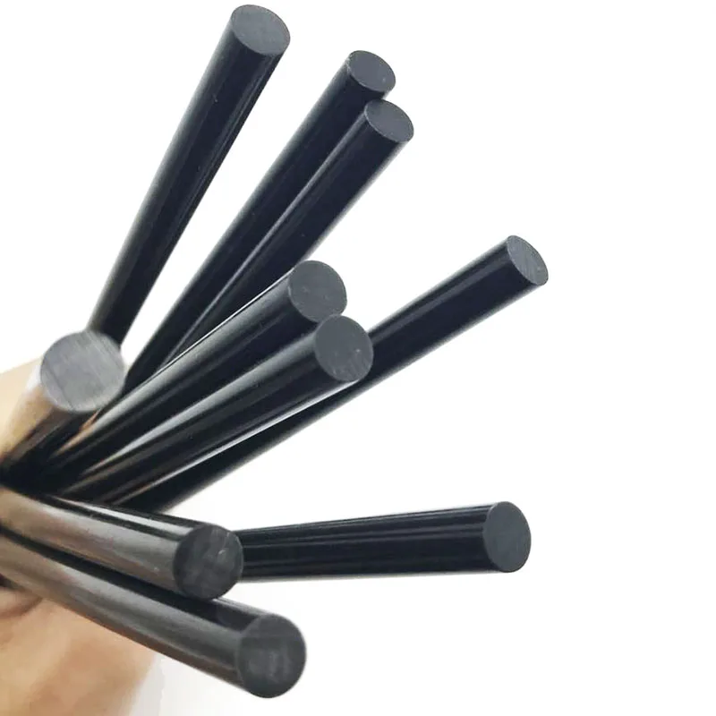 7mm Schwarz Hot Melt Kleber Sticks Für Elektrische Kleber Pistole Craft Album Legierung Zubehör Auto Dent Paintless Entfernung HandDIY reparatur Heißer