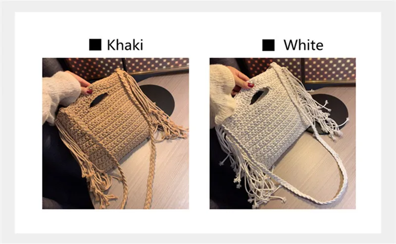 Casual Straw Messenger Bag for Women, Beautiful Straw Hand Bag for Summer 2021 with Shoulder Strap