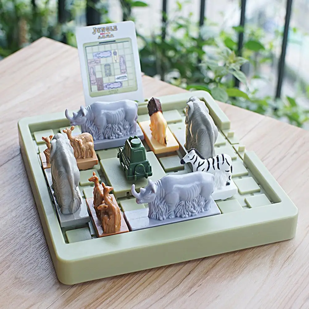 

Children Jungle Escape Forest Adventures Reasoning Sliding Puzzles Road Educational Toys