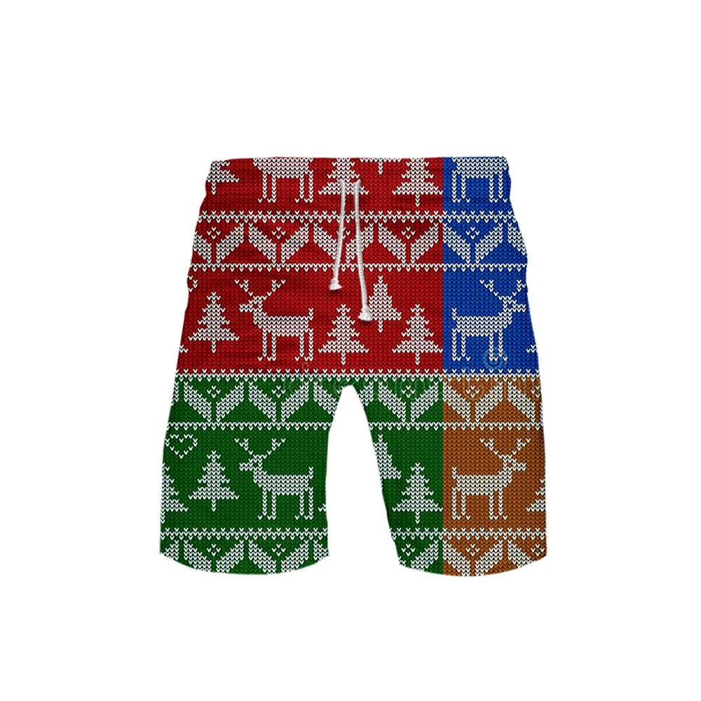 Рождественский праздник унисекс 3D шары штаны шорты для мальчиков штаны для отдыха с 3D принтом Новинка Весна Осень Роскошный Harajuku