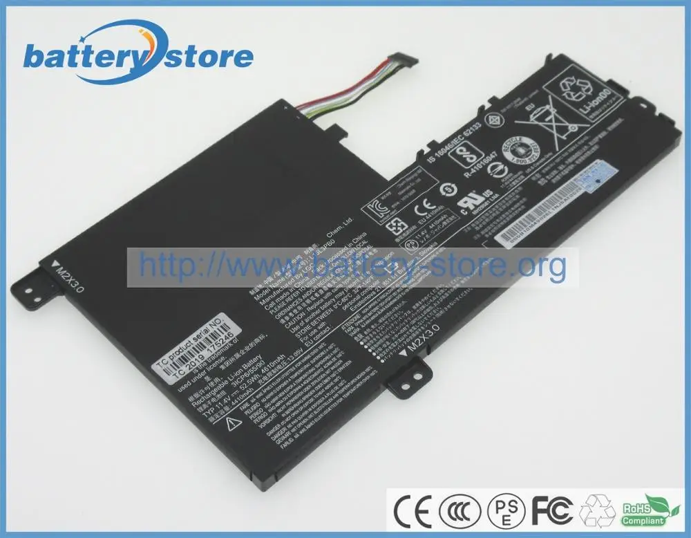 Оригинальный аккумулятор L15M3PB0 11 25 в 4700 мАч 52 5 Вт для Lenovo IdeaPad 330S 15IKB 14IKB 15ARR
