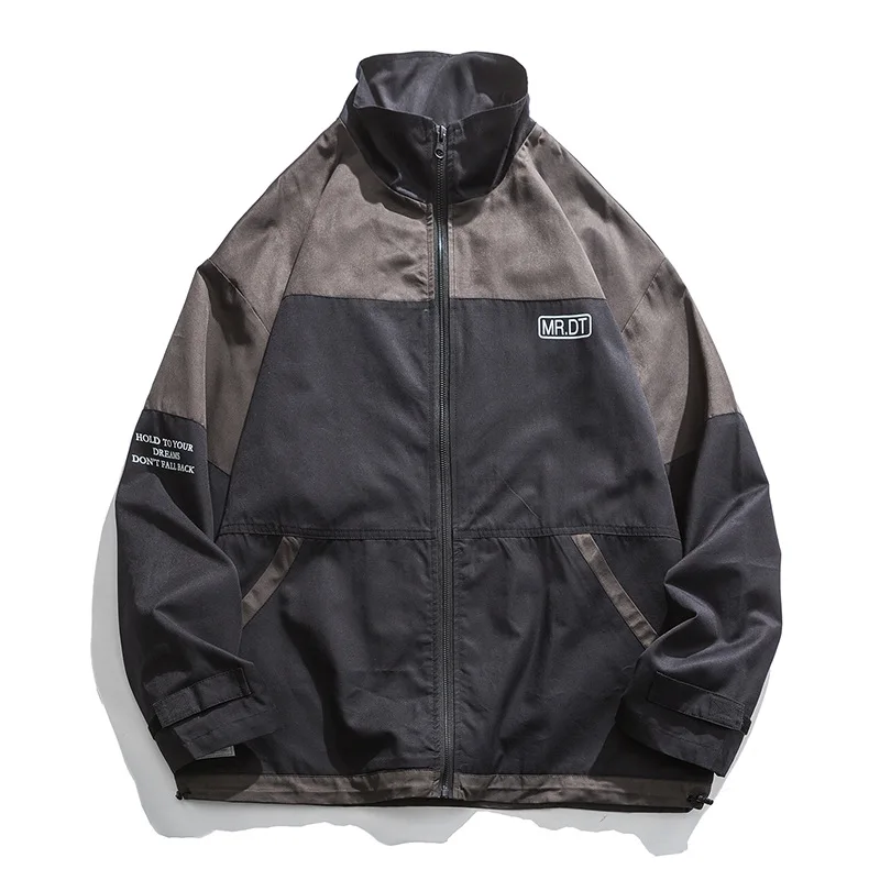 

Wu Airlines 2020 Spring New Style Workwear Turn-down Collar Coat Men's INS Fashion Japanese-style Retro Casual Trend Loose-Fit J