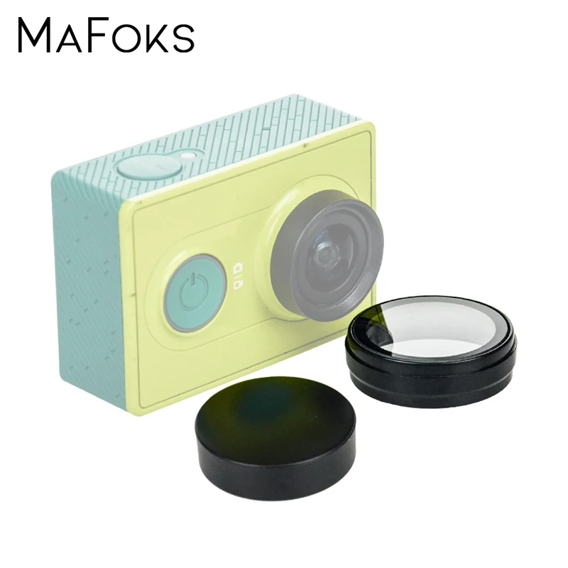 

2 in 1 UV Lens Filter for Xiaomi Yi Sport Action Camera Protection Lens Cap Cover for Xiaomi Yi Xiaoyi 1 Camera Accessories