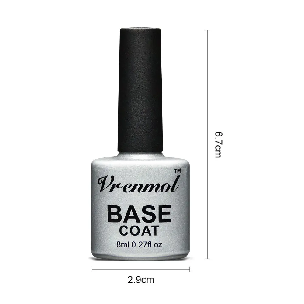 base coat Vrenmol 30 мл акриловый цветной полигель быстрое удлинение пальцев камуфляж УФ Led Смола жесткий строительный поли гель набор полупостоянные ногти - Цвет: base coat