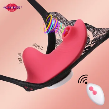 Mini Clitoris Sucker Female Clit Sucking Vibrator For Women Remote Control With Sexy Panties Clitoral Stimulator Adults Sex Toys 1