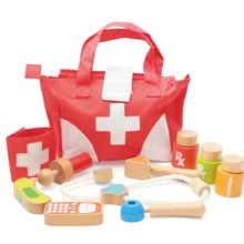 Детская игрушка «Доктор» набор деревянная семья для врача для Медсестры Медицинский набор игрушка ролевые игры больница моделирование медицина Аксессуары Детская игрушка